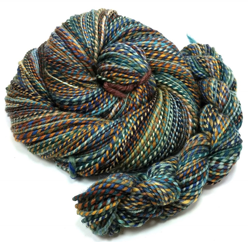 yarn, handspun, wool